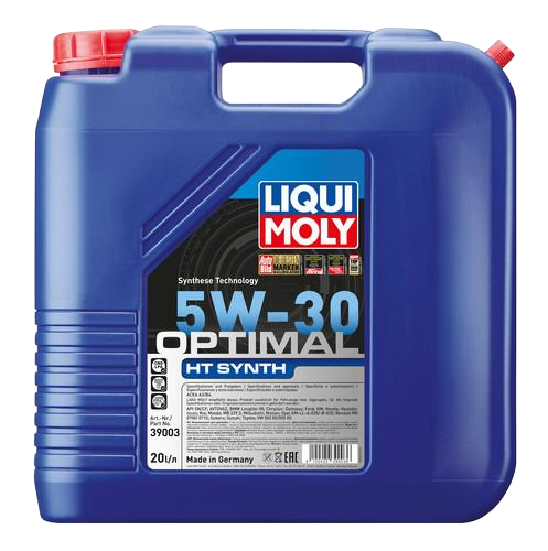 Моторное масло Liqui Moly Optimal HT Synth 5W-30, 20л